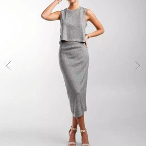 Z Supply Fallon Skirt and matching crop tank